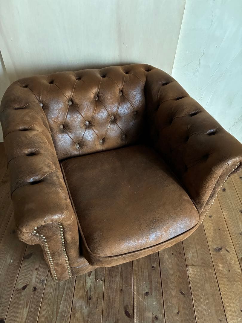 チェスターフィールドチェア　1人掛け