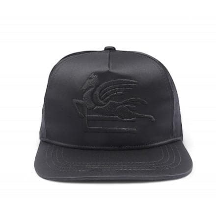 【新品】ETRO エトロ 帽子 ベースボールキャップ 黒 フリーサイズ 男女