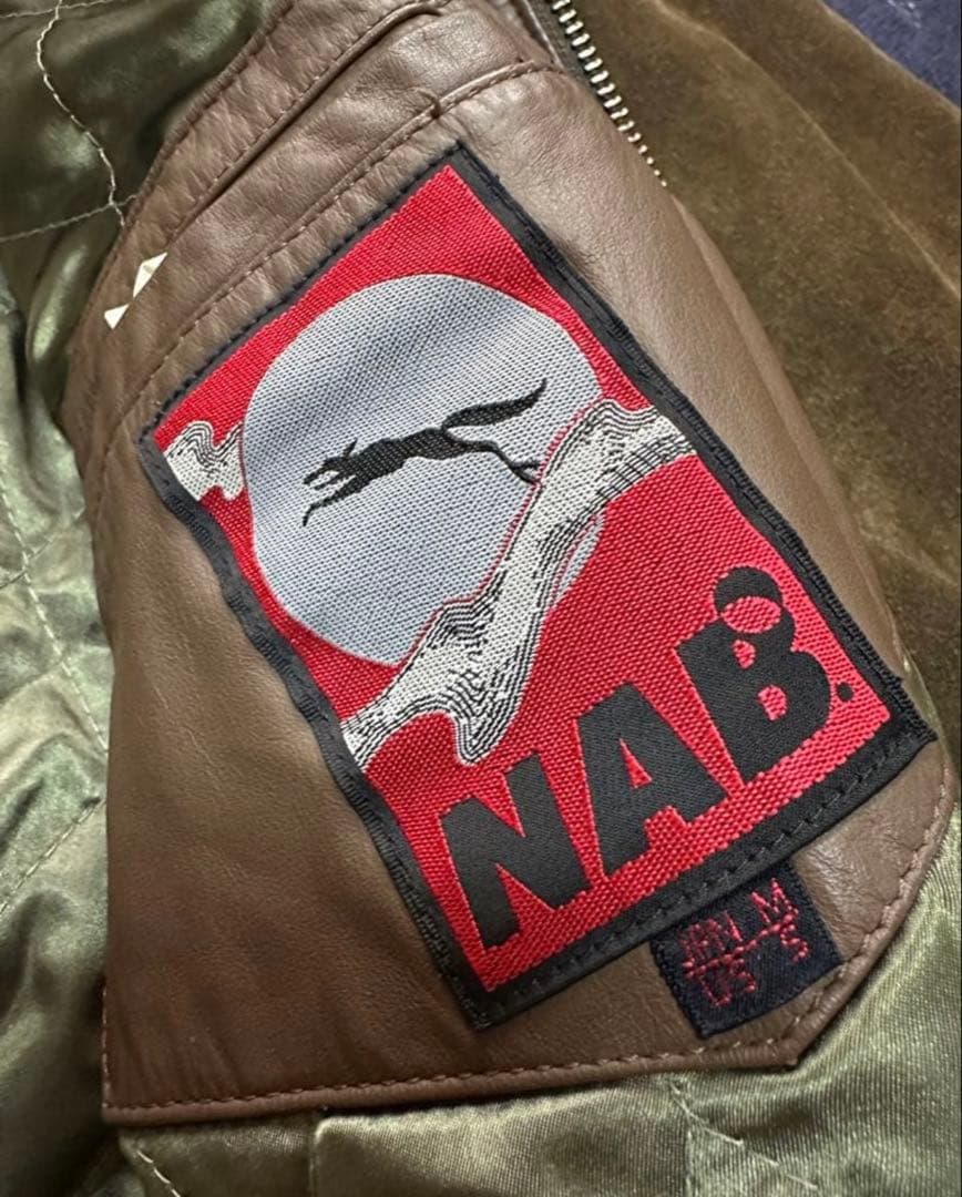 90s 牛革スウェードレザージャケット　G9型　ハリントンジャケット　ブラウン