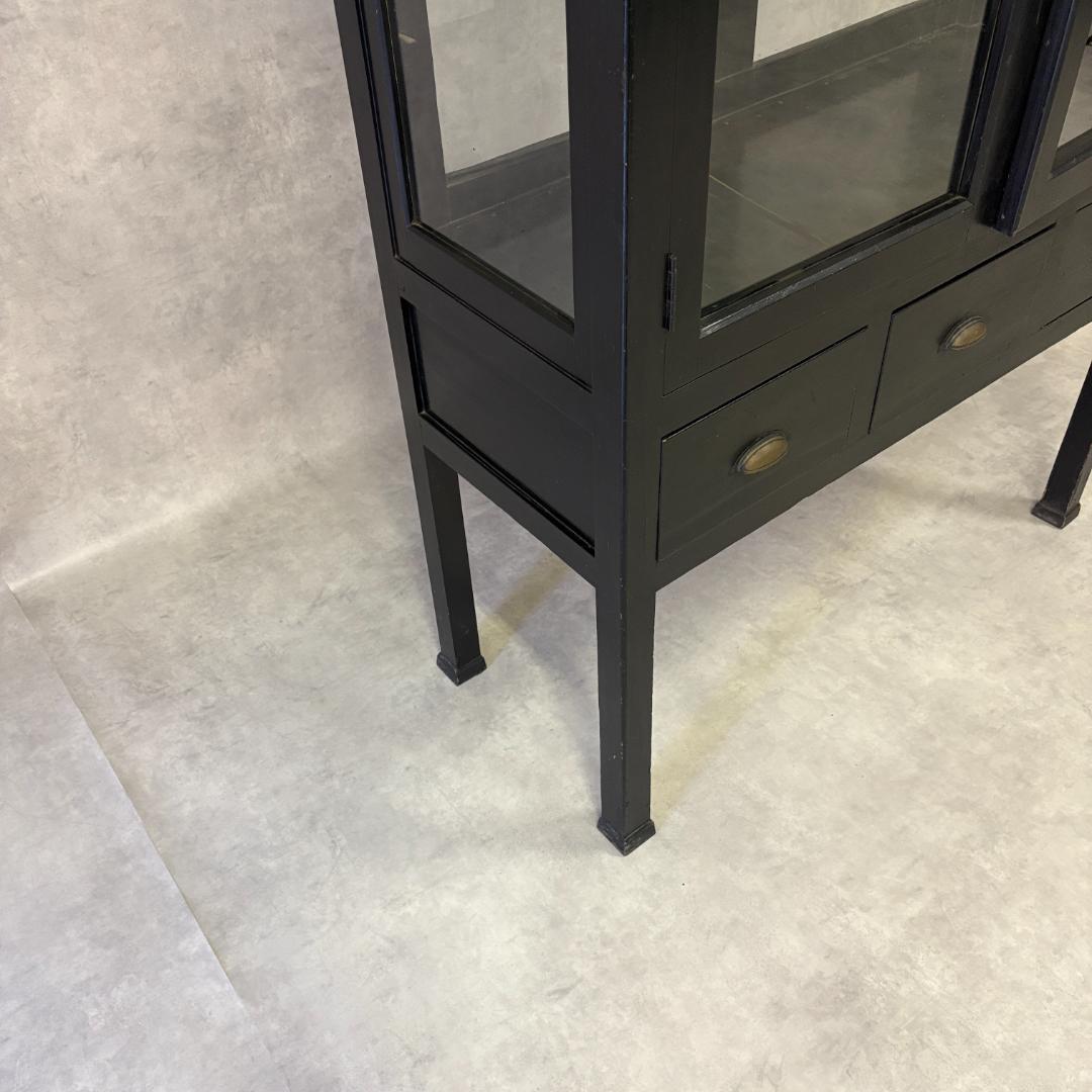 アンティーク　ケビントガラスケース