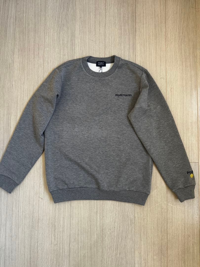 PEARLY GATES ダンボール スウェット サイズ5 美品