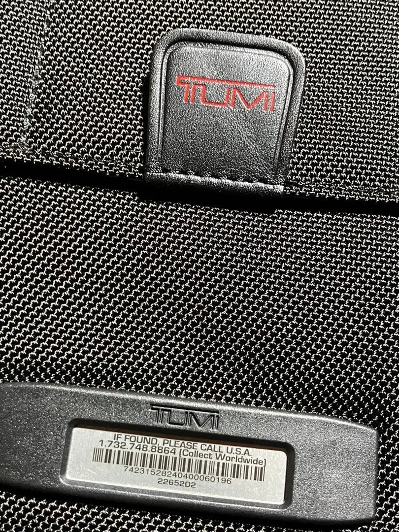 訳有り TUMI トゥミ キャリーバッグ 4輪 ALPHA2 22652D2
