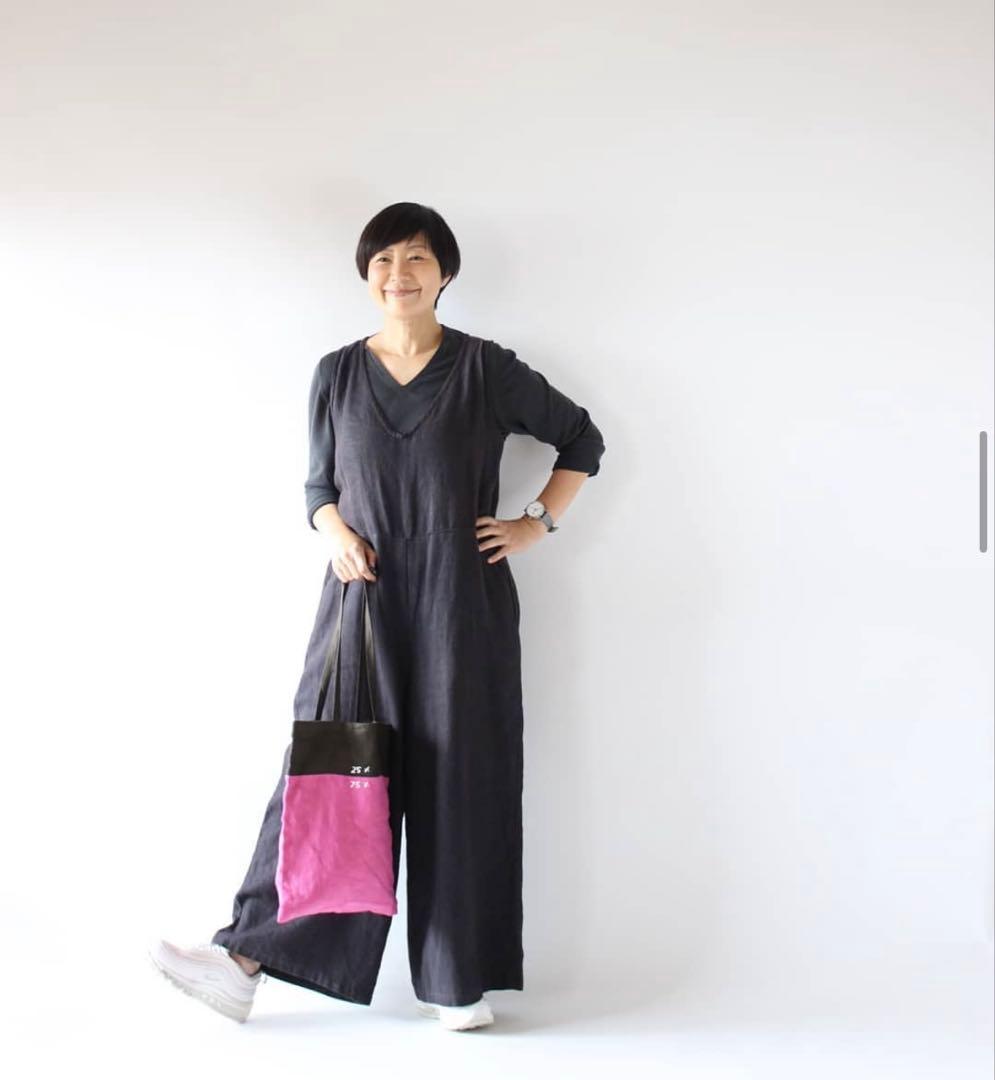 fog linen work×キナル×あっこたん　リネンオールインワン