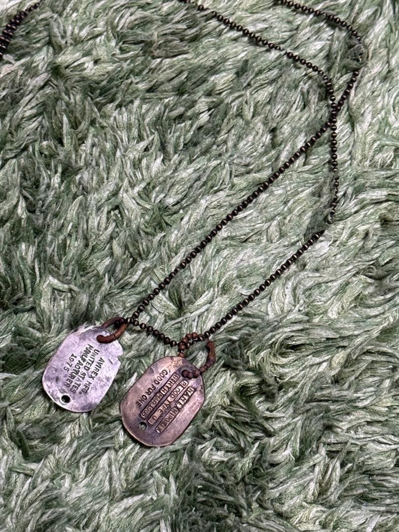 40s ドッグタグ 刻印モデル/40s DOG TAG /