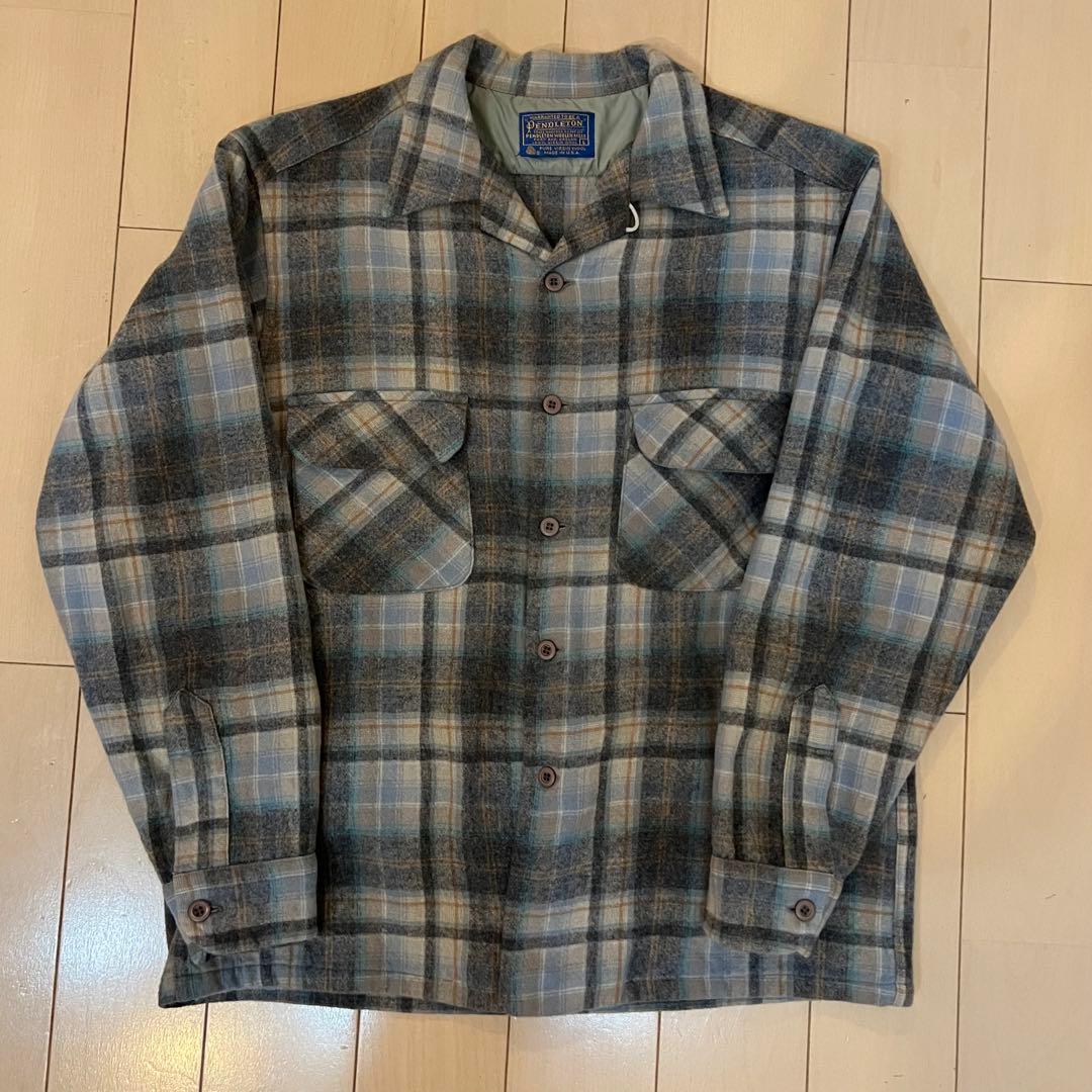 す*ん様 70s pendleton ボードシャツ 表記Ｌ