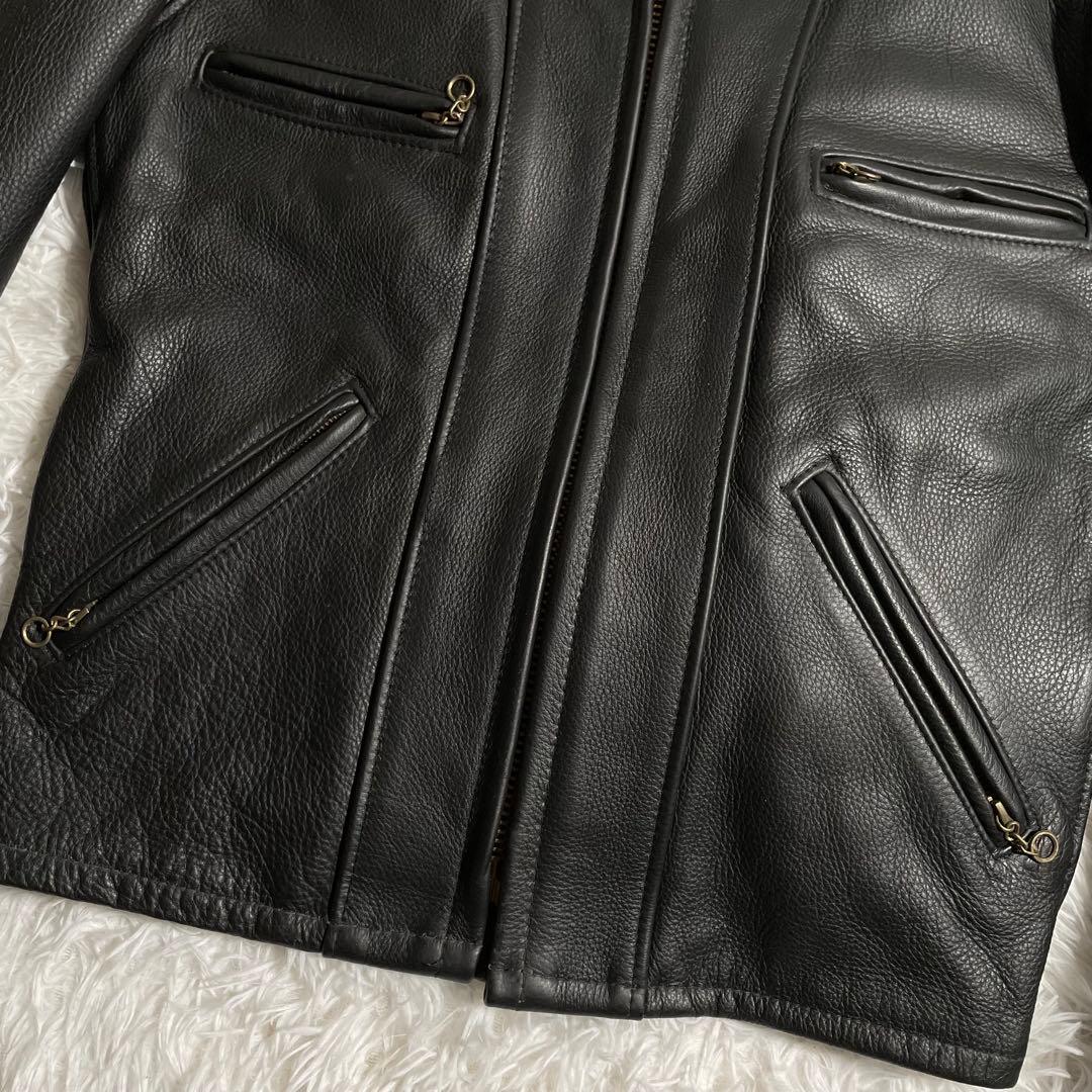 未使用 ショット レザージャケット ライダースジャケット 680