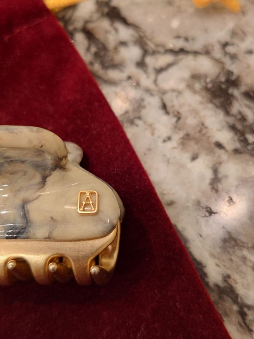 ま*ん様 ALEXANDRE DE PARIS 機内販売ヘアクリップ 2個セット