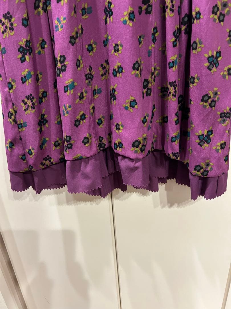 Betsy Johnson シルク　ワンピース　ベッツィ　ジョンソン