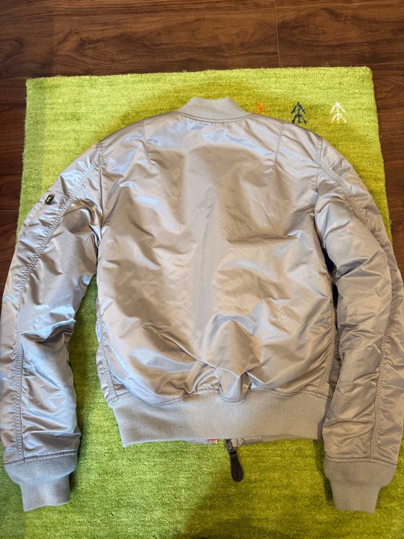 ALPHA アルファMA-1 フライトジャケット グレー