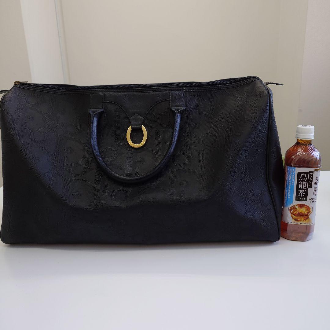 Dior ボストンバッグ トロッター ゴールド金具 トラベル ヴィンテージ