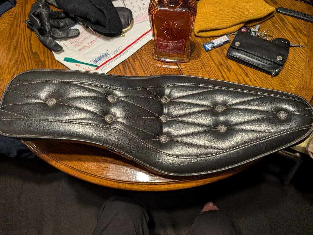 Lapera コブラシート　アイアンショベル　ショベルヘッド　ハーレー