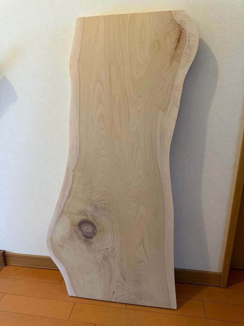 天然ひばの一枚板天板