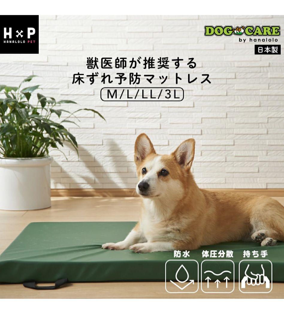 ハナロロ ドッグケア床ずれ防止防水マットレス Mサイズ