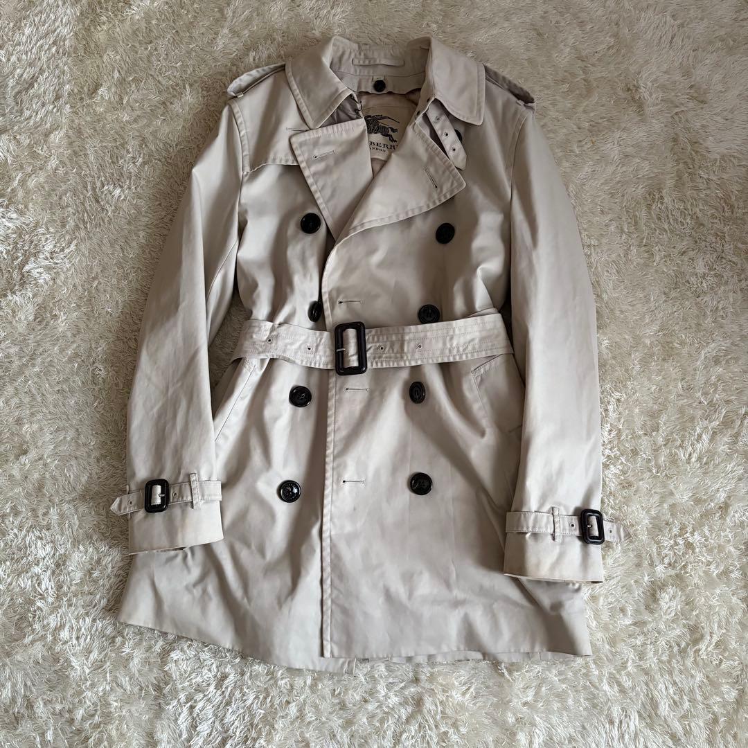 バーバリーロンドン トレンチコート ノバチェック ライナー ベージュ