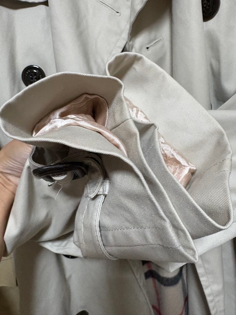 バーバリーロンドン トレンチコート ノバチェック ライナー ベージュ