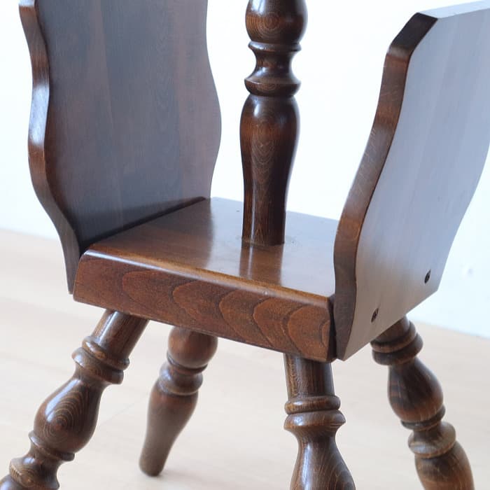 アンティーク カフェテーブル 丸 レトロ 古家具 飛騨産業 キツツキ