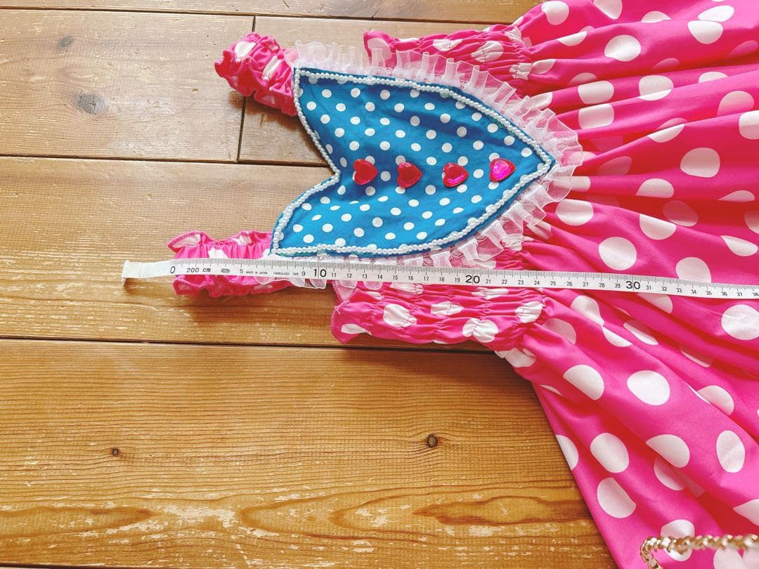 ディズニーパルパルーザ　ミニーファンダーランドコスチューム一色　サイズ120程度