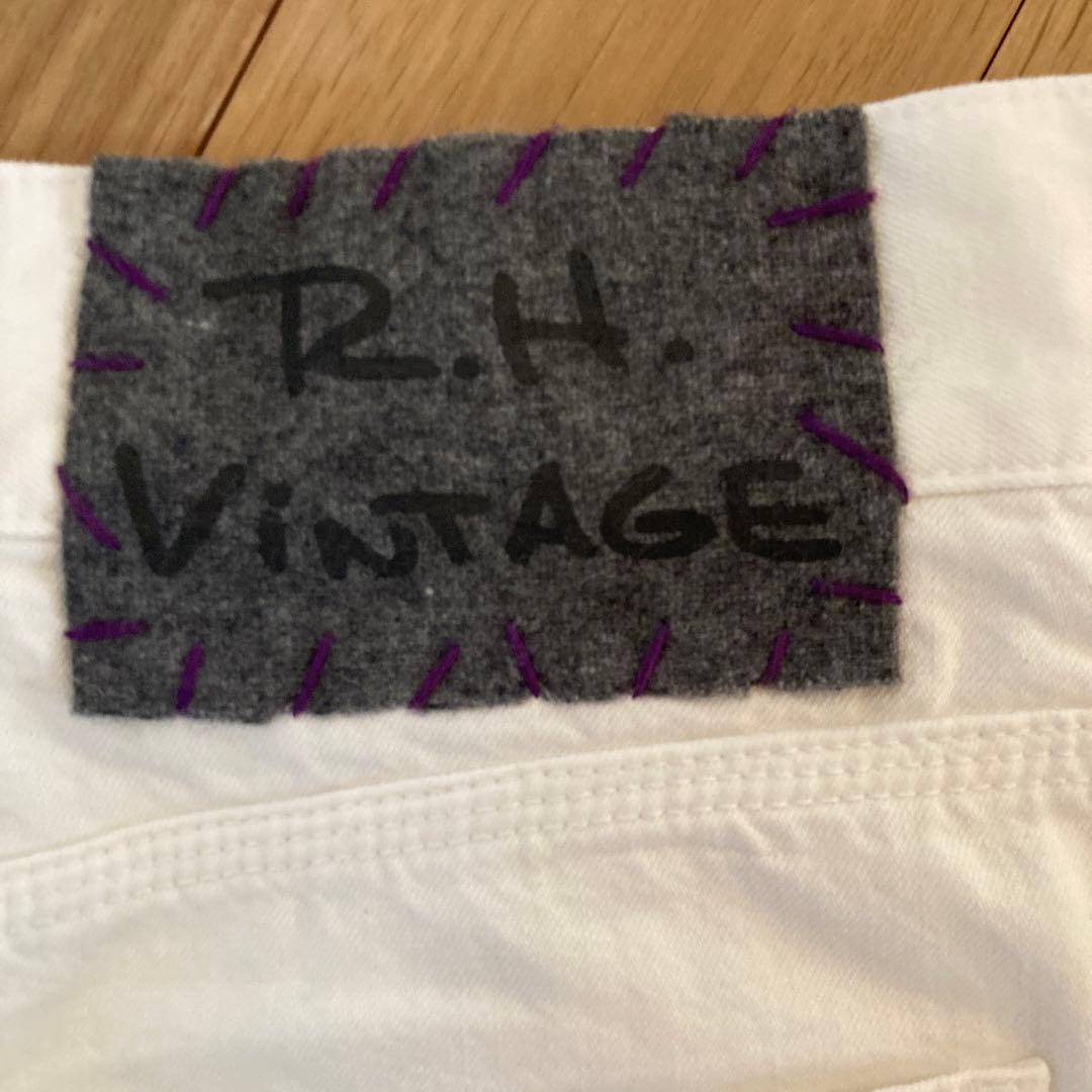 パンツ R.H. vintage organic high waist denim 26