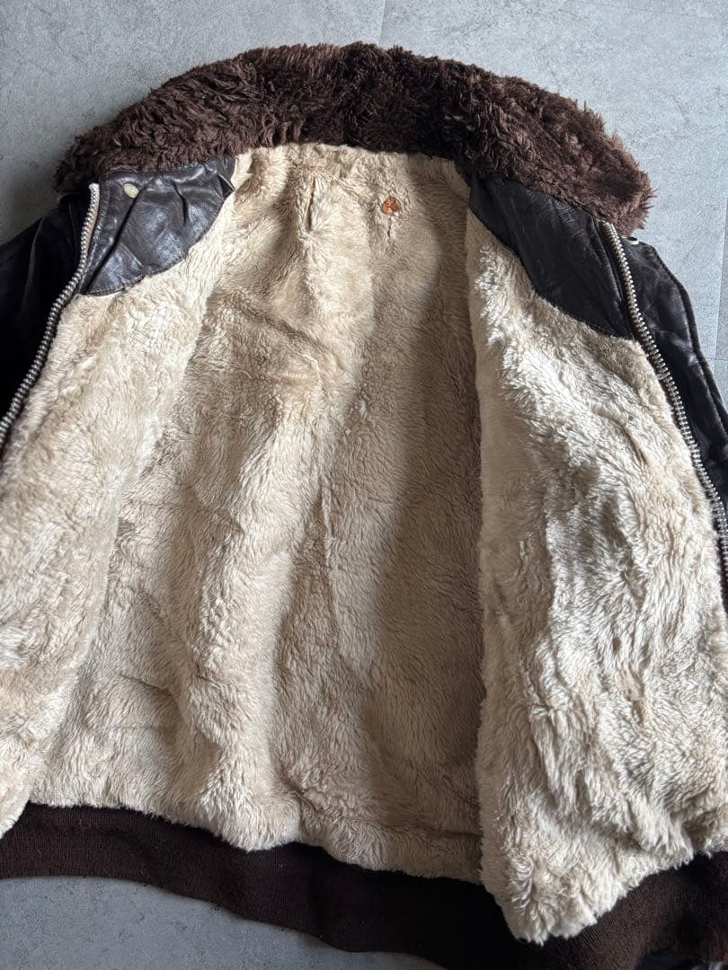 セイ 70s G-1フライトジャケット ダークブラウン ヴィンテージ