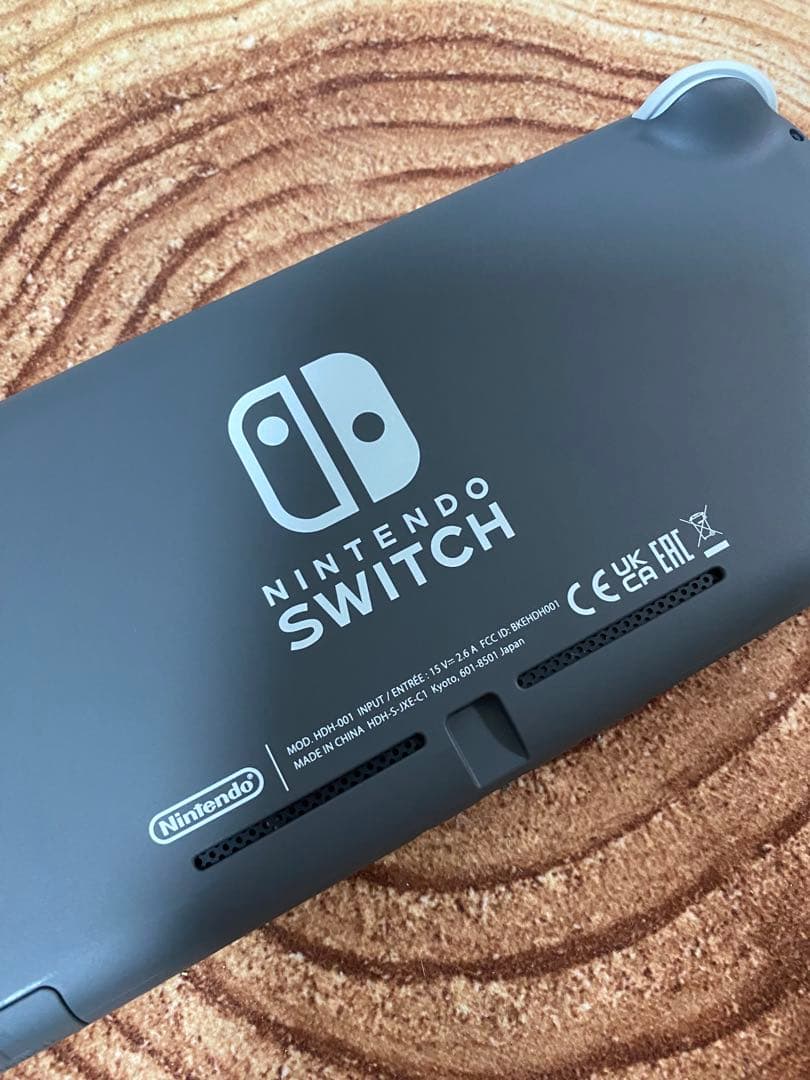 Nintendo Switch Lite グレー　本体のみ　箱無し
