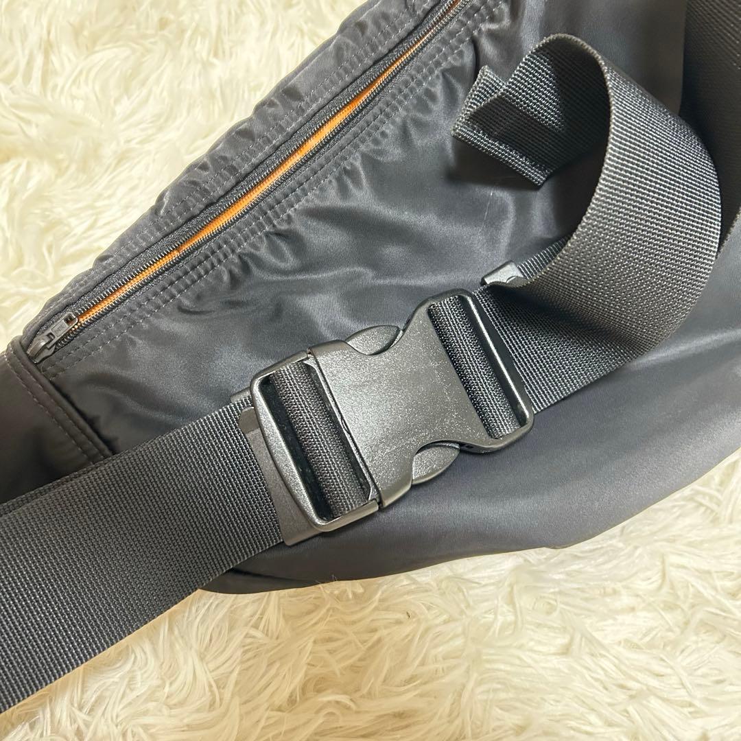 美品 PORTER ポーター タンカー ウエストバッグ ボディバッグ 黒