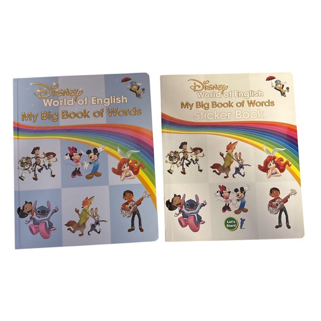 MY BIG BOOK OF WORDS DWE ディズニー英語