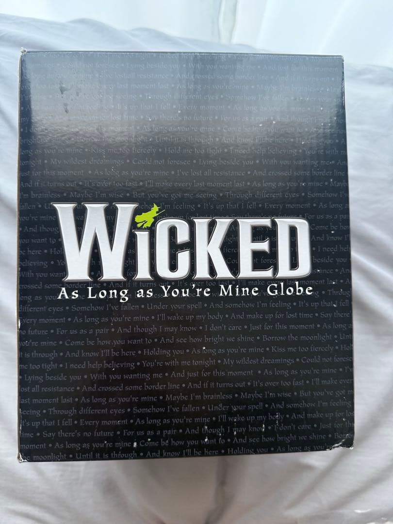 【ニノミー】Wicked スノードーム オルゴール ブロードウェイ