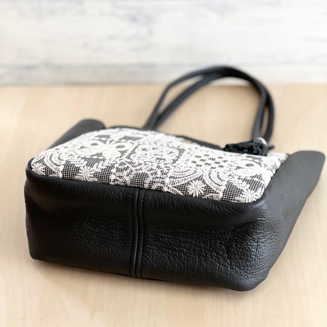 ⭐︎ミナペルホネンポケット＆本革トートバッグ　TB602-233