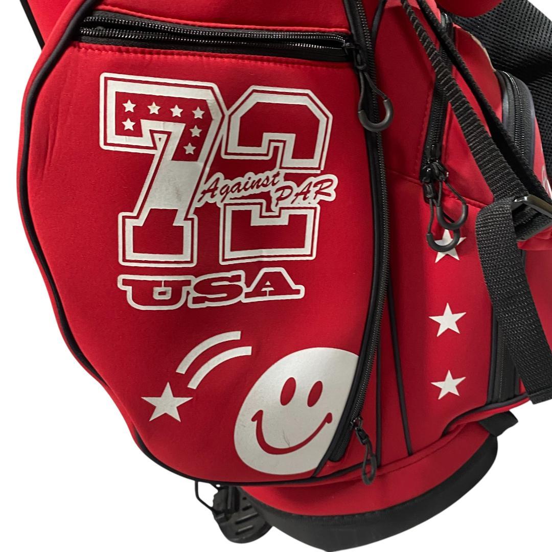 ブルーティー ゴルフ BLUE TEE GOLF キャディバッグ レッド ゴルフ