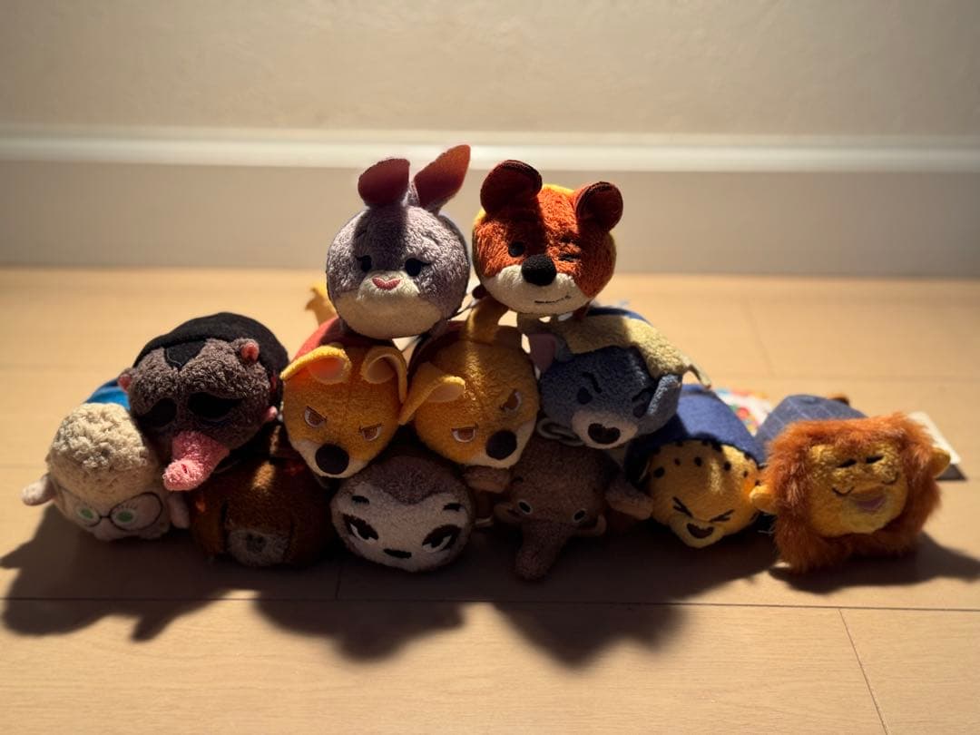 【初代レア★タグ付き】ツムツムぬいぐるみ　ズートピア　12体セット