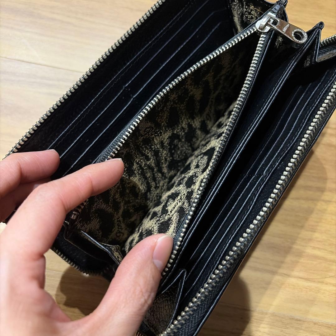 Roen レオパード柄 長財布