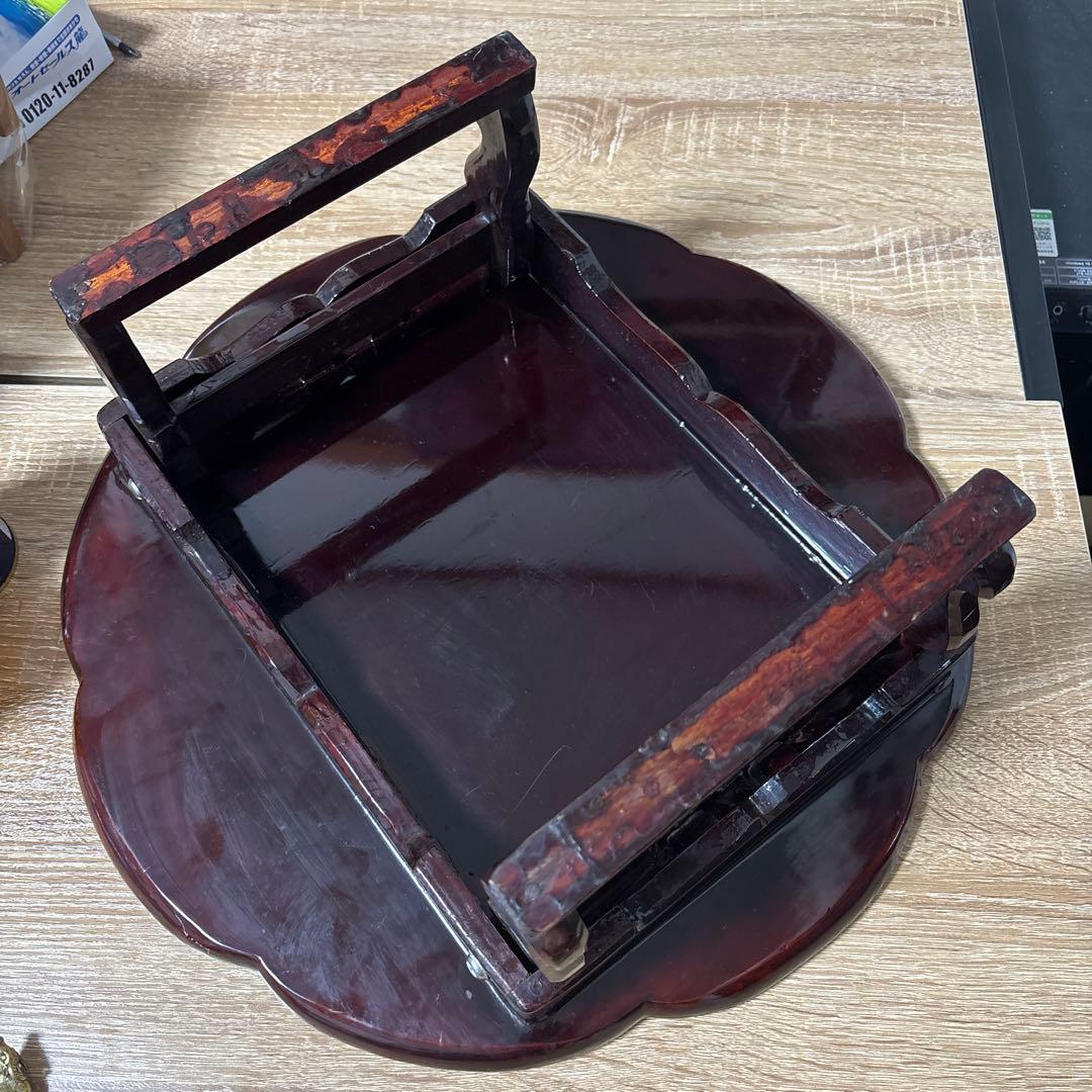 韓国伝統工芸 螺鈿細工　2点