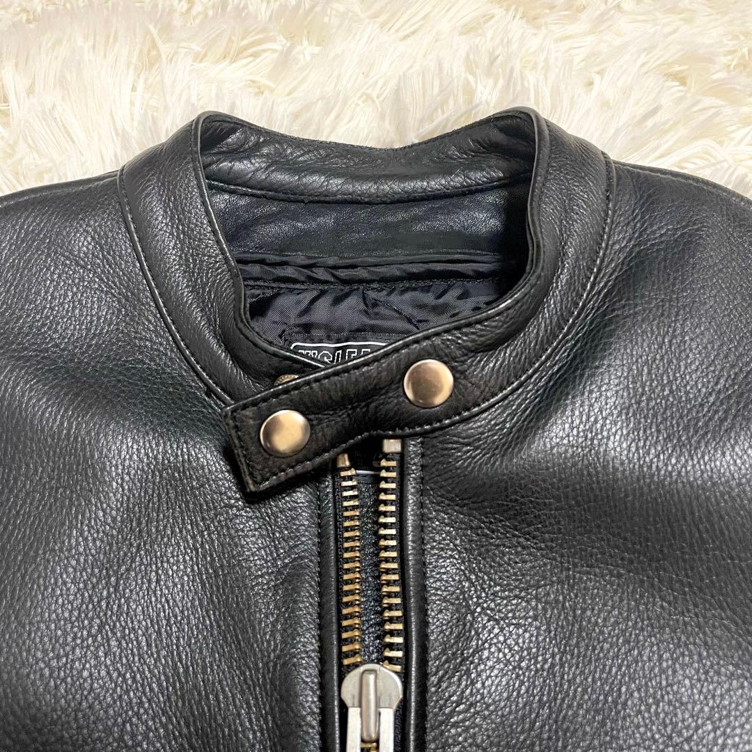 ✨極美品✨KADOYA シングルライダース ブラック ライナー付 XLサイズ