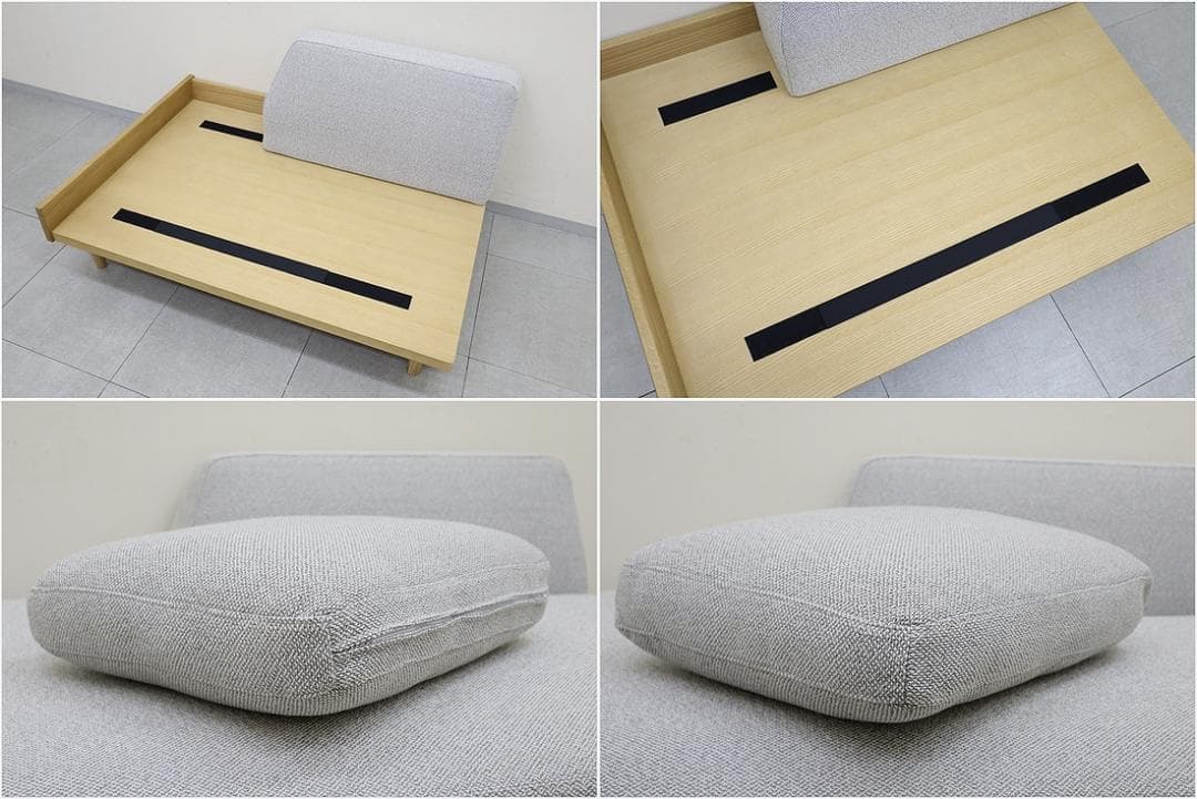 未使用 unico ウニコ NOLA ノルア 2シーター ソファ 2人掛 B品