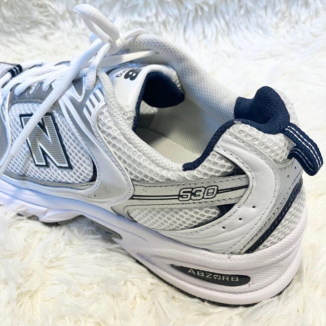 【極美品】ニューバランス MR530SG スニーカー ホワイト 27.5cm