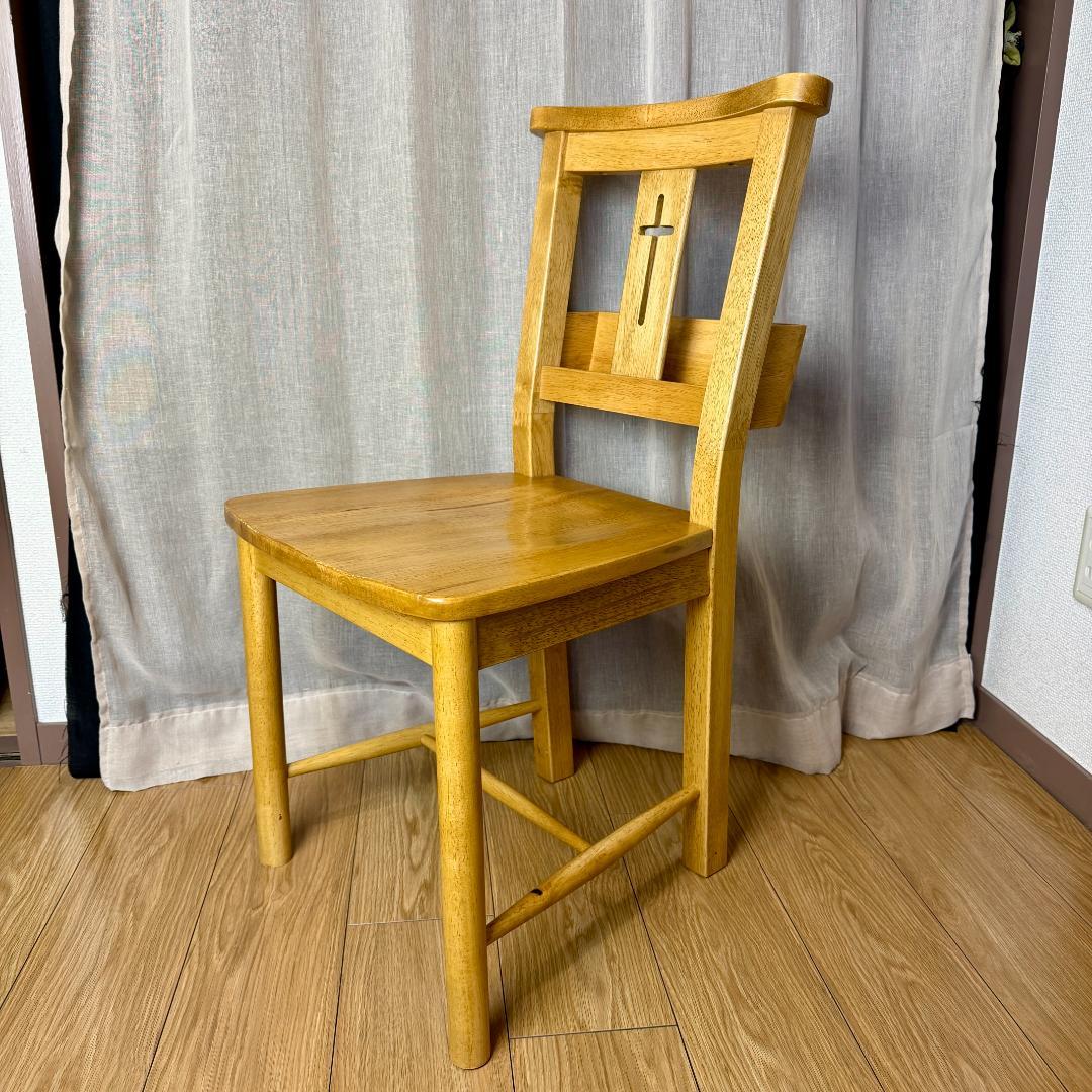 イギリスアンティーク チャーチチェア 教会