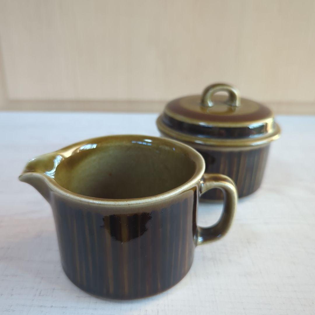 【美品】ARABIA　KOSMOS シュガーポット　クリーマー