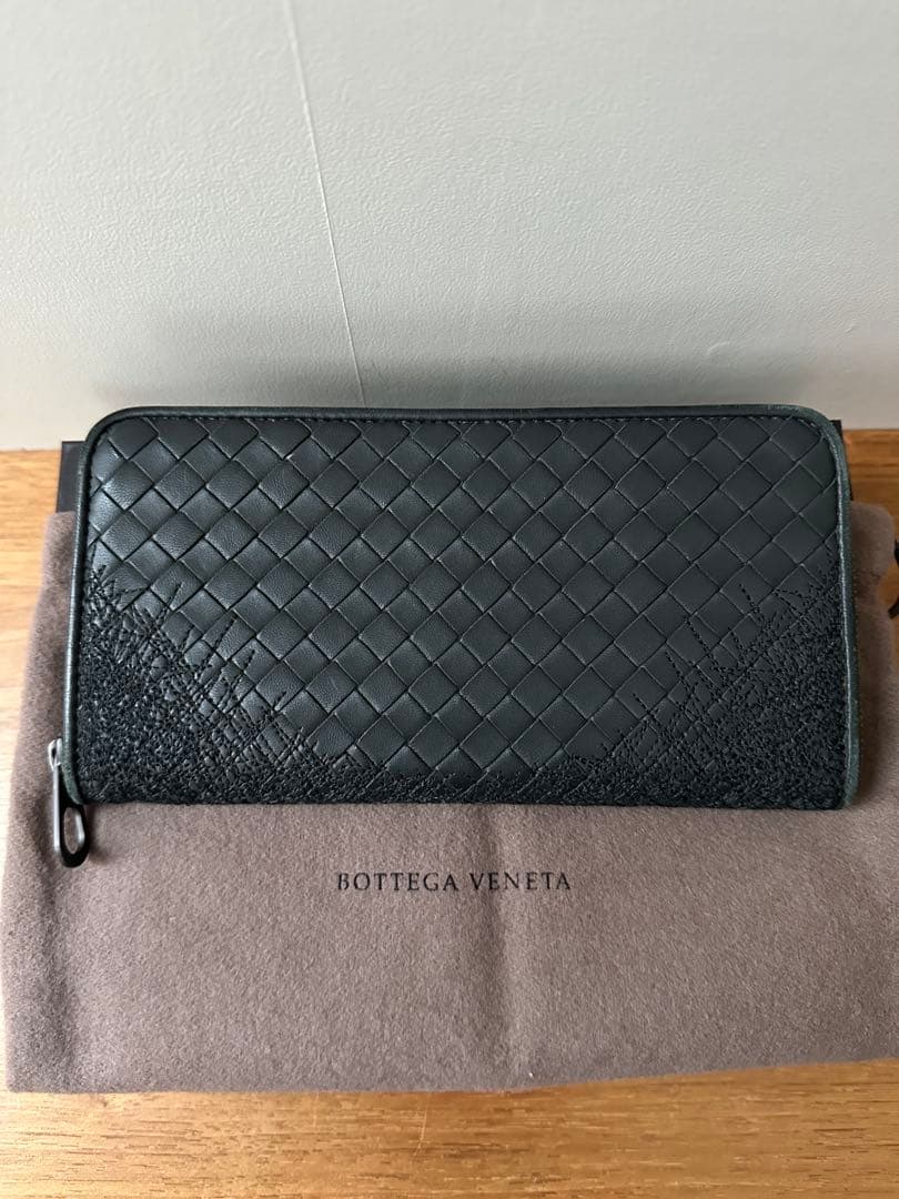 BOTTEGA VENETA 長財布　ジップアラウンド　小銭入れ付
