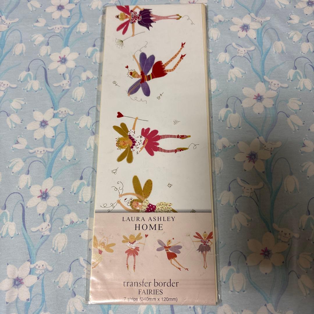 ローラアシュレイ LAURA ASHLEY 壁紙 転写 妖精 子供部屋