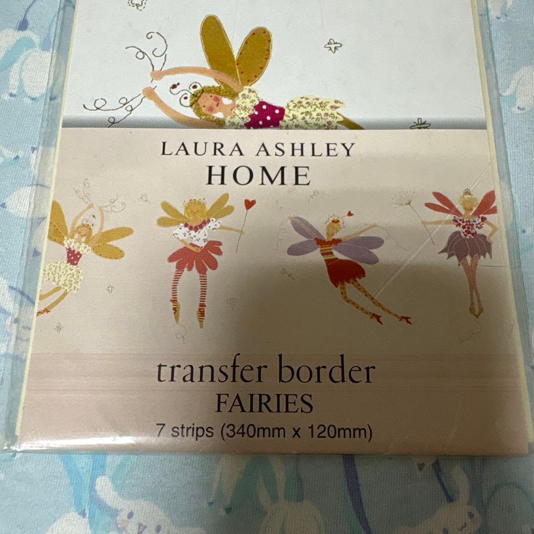ローラアシュレイ LAURA ASHLEY 壁紙 転写 妖精 子供部屋