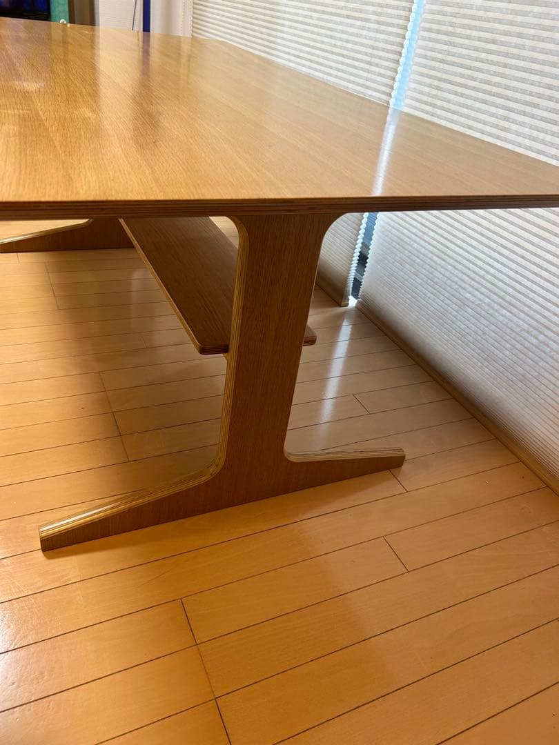 無印ダイニングテーブル150㎝×80㎝×高さ60㎝
