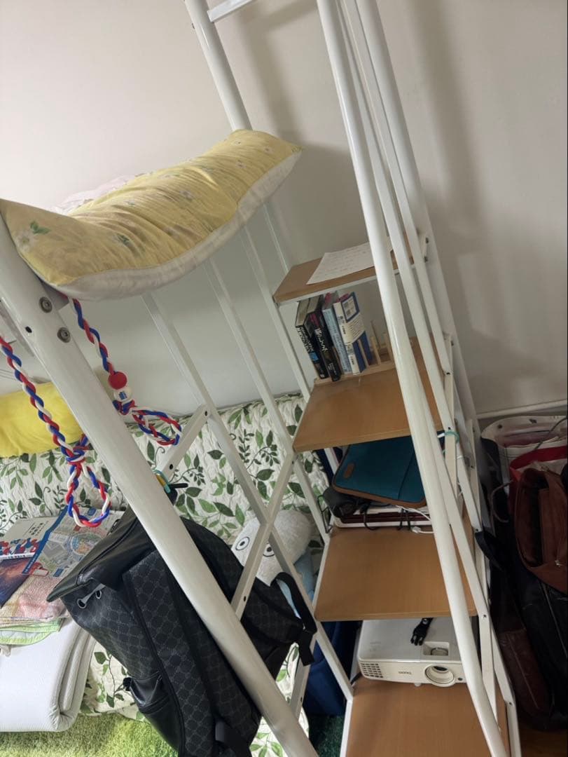 【丈夫・安全】階段付き二段ベッド