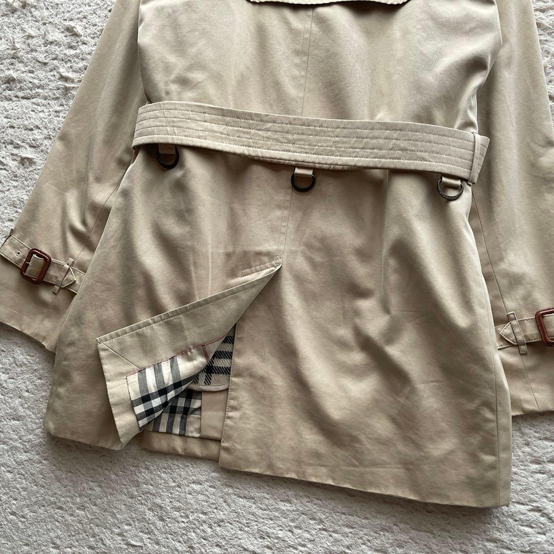 【大きいサイズ44】バーバリーロンドン トレンチコート ノバチェック ライナー