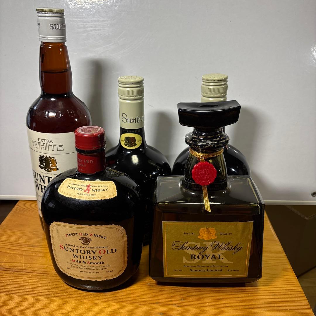 サントリー ウイスキー各種(ホワイト/オールド/スペシャルリザーブ/ローヤル)