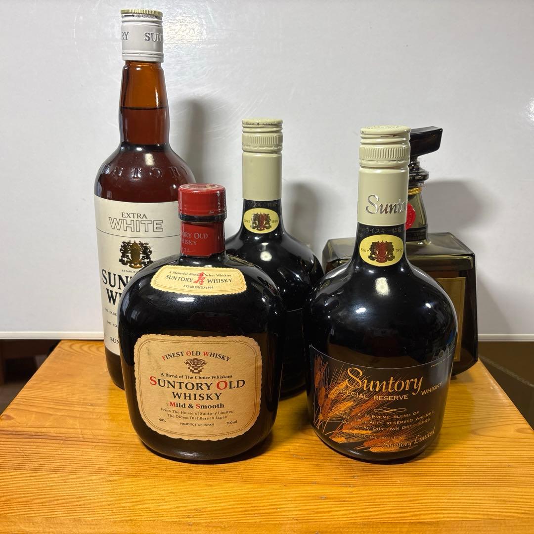 サントリー ウイスキー各種(ホワイト/オールド/スペシャルリザーブ/ローヤル)