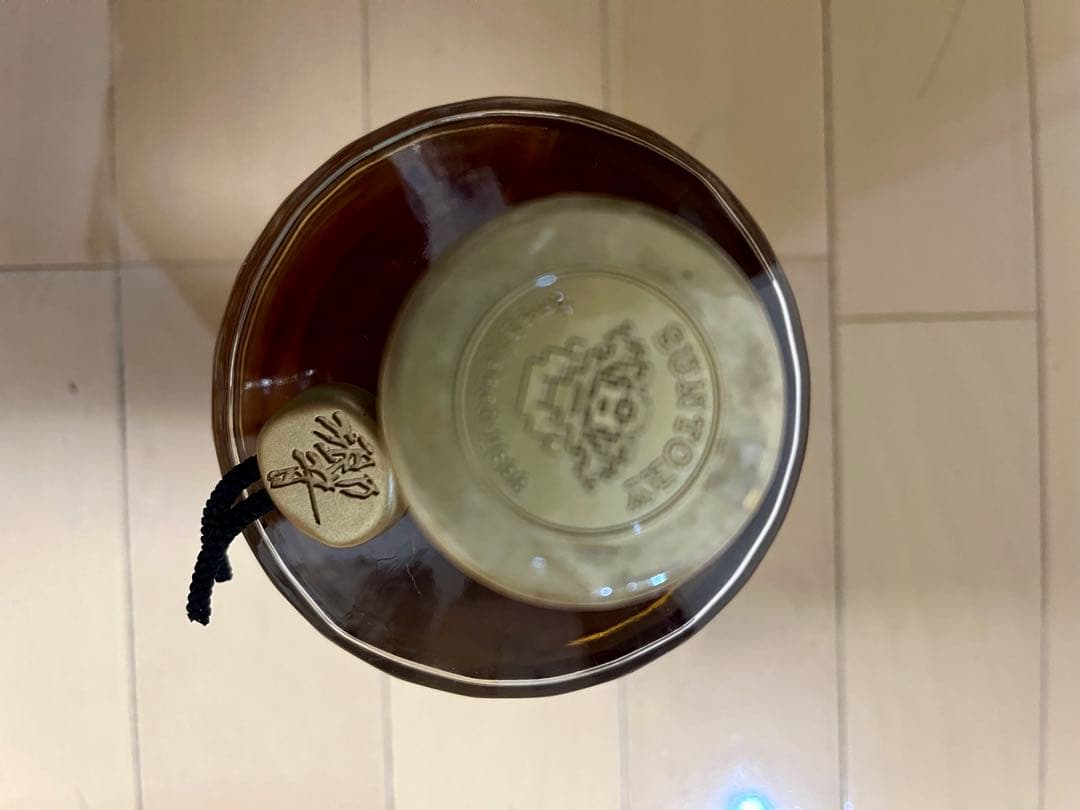 値下げ！初期【サントリー】響 向獅子 金キャップ 裏金ラベル 750ml 古酒