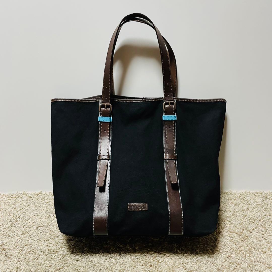 人気 ポールスミス カラーステッチトートバッグ ミリタリーブライツ 9392