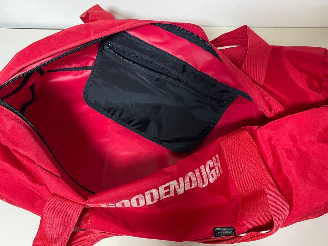 GOODENOUGH ボストンバッグ レッド
