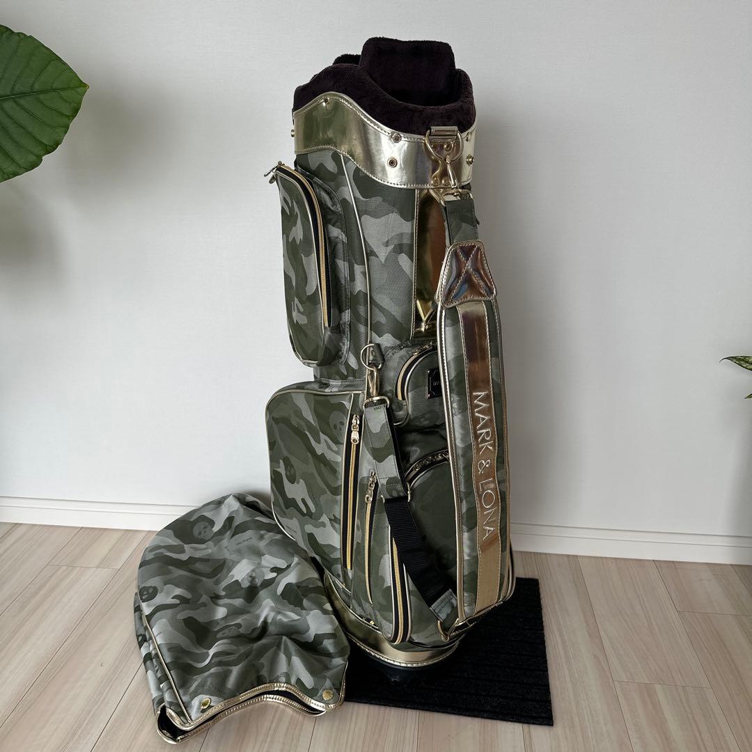 MARK&LONA迷彩 ゴルフキャディバック