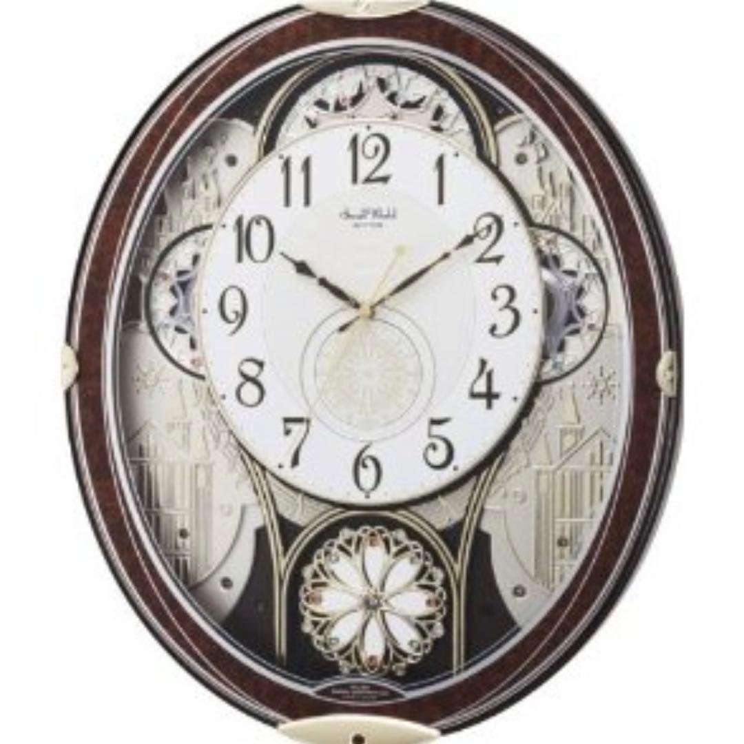 リズム RHYTHM からくり時計 スモールワールドノエル 4MN509RH23